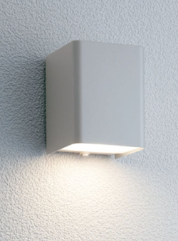 ユニソン ガーデンライト エコルトウォールライト 壁面取付け専用型 LED シルバー EA-01007-12