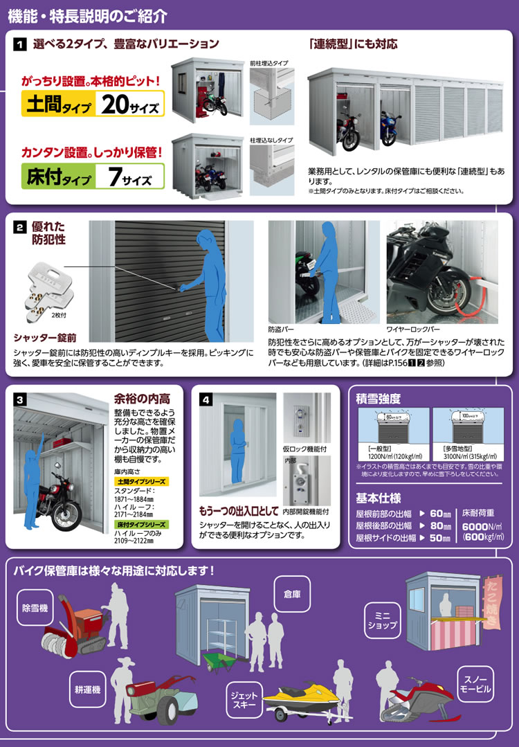 �C�i�o���u�o�C�N�ۊǌɋ@�\�E���������̂��Љ�