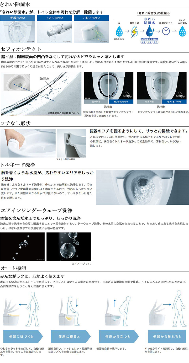 Toto Ces97mwr ネオレスト 一体型便器 Ah1タイプ 一般地 流動方式兼用 スティックリモコンの激安販売 Totoの通販なら環境生活