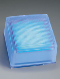 ユニソン ガーデンライト エコルトグランドライト 埋込み用ボックス付 LED 青色 EA-02005-73