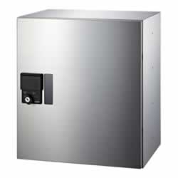 【3/23まで特価セール】【捺印なし】ナスタ 壁付け式 小型宅配ボックス プチ宅 前入前出 奥行標準タイプ H400 防滴型 KS-TLP360B-S400