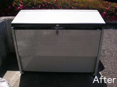 ダイケン スチール製ゴミステーション クリーンストッカーCKE型 CKE-1305M 東京都K様