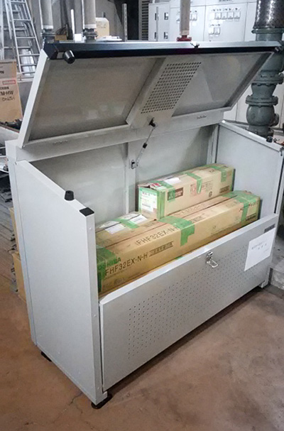 スチール製ゴミステーション クリーンストッカーCKE型 CKE-1305M の施工事例 愛知県S様