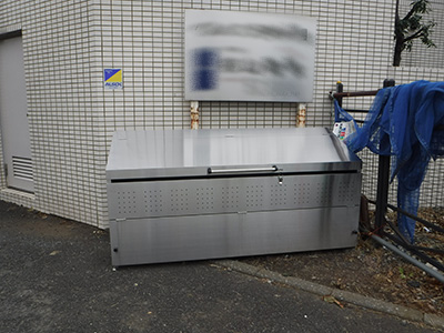 ゴミステーション ステンレス製大型ゴミ置き場 ステンレスくん Sh 10 東京都f様 環境生活ブログ ゴミステーション ステンレス製大型ゴミ置き場 ステンレスくん Sh 10 東京都f様 環境生活ブログ