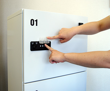 宅配ボックス オプナス 3段式 宅配ボックス 防滴仕様 捺印付き | 環境