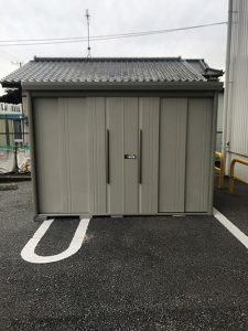 u.タクボ物置【JNA-S5026】JNAシリーズ Mr.トールマン ダンディ 中