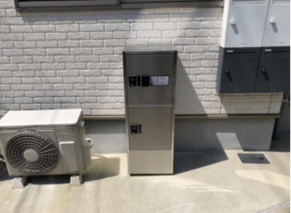 廃番】ナスタ 宅配ボックス プチ宅ユニット1の施工事例 | 環境生活ブログ