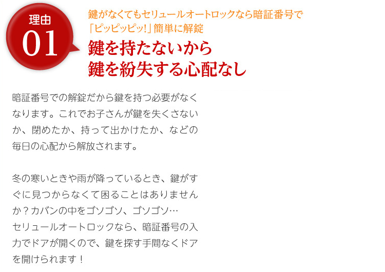 セリュール電子錠プレミア2の通販なら環境生活