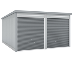 イナバ ガレーディア GRN-3657JL　追加棟 ジャンボ　一般型 3台以上収納タイプ※東海地区　岐阜県・愛知県・三重県限定販売　※一部地域を除く イナバ物置 GRN-3657JL ガレージ ガレーディア 追加棟