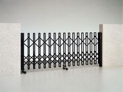 MINATO EXTERIOR ミナト伸縮門扉 MR1-51W レール式 両開き ※本体色 5色選択可能 MINATO EXTERIOR ミナト伸縮門扉 MR1-51W キャスター式 両開き \u203b本体色