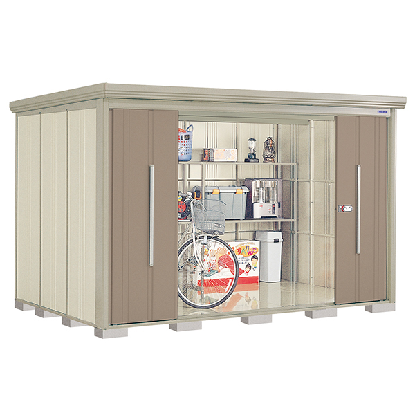 【標準組立費込み】【多雪型 結露減少屋根 側面棚タイプ】タクボ物置 Mr.ストックマン ダンディ ND-SZ3222Y 幅3312×奥行2495×高さ2110mm