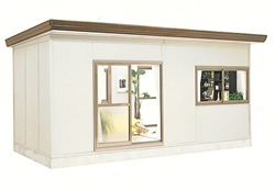 ヨド物置H190✖️D75✖️W180 ヨド物置H190✖️D75✖️W180