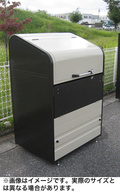 ゴミステーション サンキン 高耐久ゴミボックス ふた式 幅1420×奥行695mm SGB-D1200 送料無料 ※お客様組立