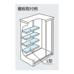 【標準組立費込み】ヨド物置 ヨドコウ エスモ ESF-1609A ウッディココア