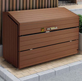 四国化成 ゴミステーション シコク ゴミストッカー WP1型 幅1800×奥行900×高さ1200mm GWP1-1812-09MB ※受注生産・組立工事対応可 個人宅配送不可