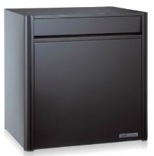 コーワソニア 郵便ポスト P702 前入れ後出し ラッチ錠 ブラック P702K ※スタンド別売