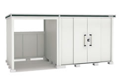 ヨド物置　エルモコンビ　LMD-2522H+LKD1822H　背高Hタイプ　一般型　※要見積り　幅4523×奥行2438×高2357mm