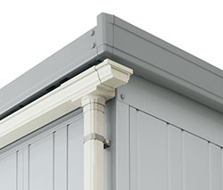 イナバガレージ専用オプション　雨とい（ガレーディア用）　2630㎜-S  ※一棟分です