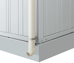 イナバガレージ専用オプション　雨とい（ガレーディア用）　2630㎜-S  ※一棟分です