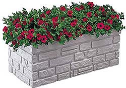 リッチェル タウンプランター100型割石積