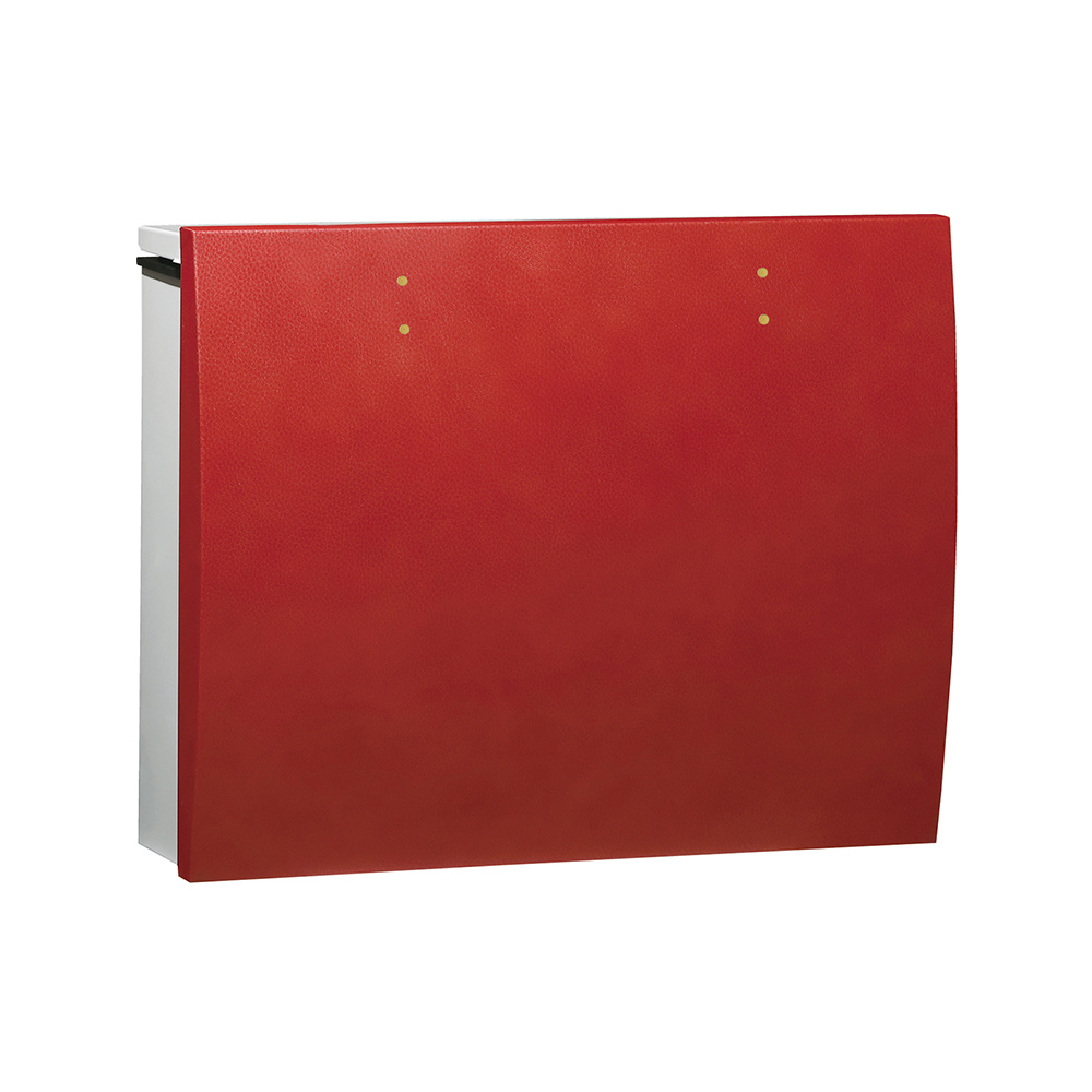 ユニソン　壁付けポスト　bolsa　ボルサ　シリンダー錠　SLレザーレッド　324302110