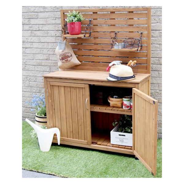 住まいスタイル パネル付収納庫100 ブラウン YB202NW100の激安販売