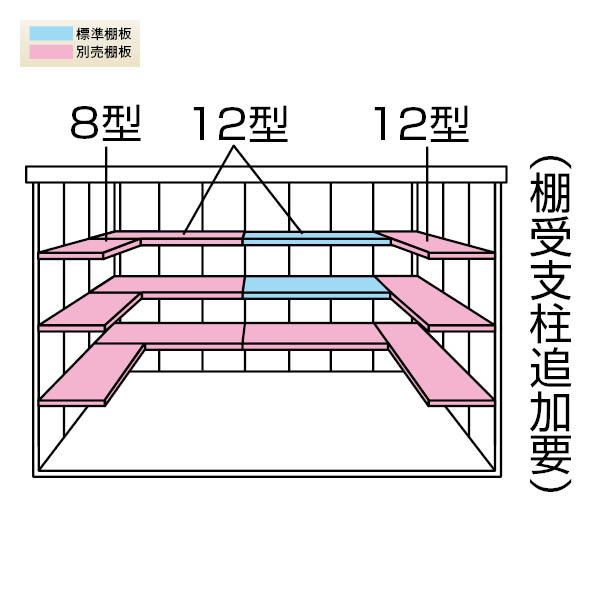 人気急上昇】 サンガーデンエクステリアダイケン 高強度物置 DM-Z2109-G-NW 間口2123×奥行923 mm:土台部 ナチュラルホワイト 豪雪 型 棚板付 ガーデン物置