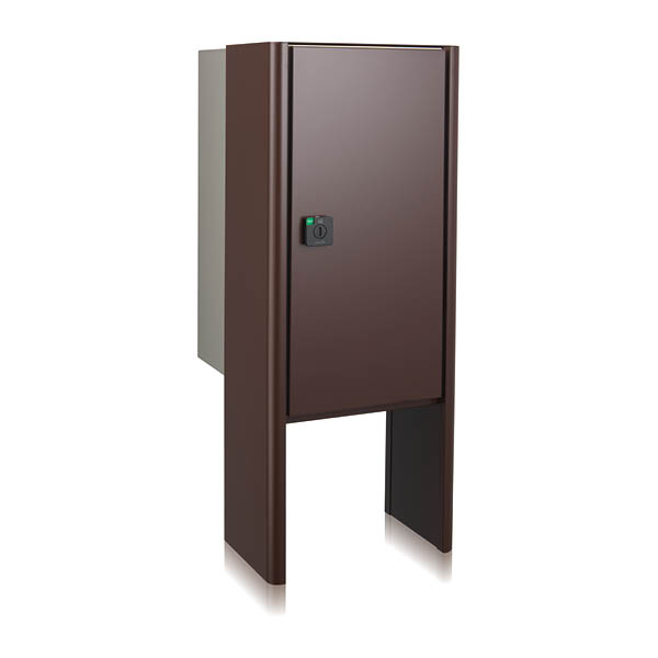 コーワソニア　宅配ボックス　parcel box　ブラウン　前入前出
