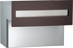 郵便ポスト･郵便受け 埋込み式 シンプル&モダン<br>