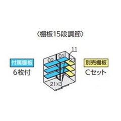 全国発送 イナバ物置 フォルタ FS-2215H 豪雪型 ハイルーフ ジェードグリーン