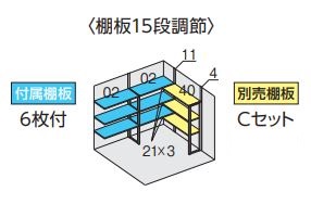全国発送 イナバ物置 ドマール FF-2622HY 床付タイプ 一般型 ガンメタリック
