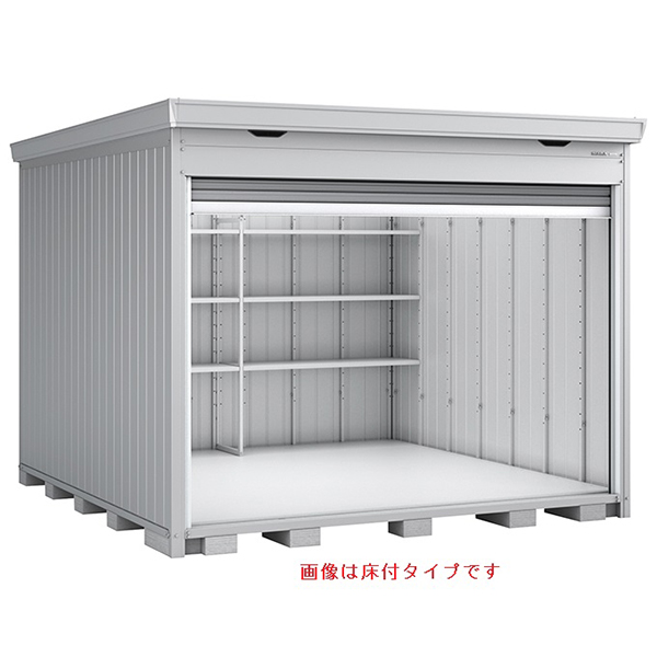 イナバ物置 ドマール FF-3030HD 土間タイプ 多雪型 ガンメタリック[製品5年保証]