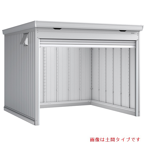 イナバ物置 ドマール FF-3026HY 床付タイプ 多雪型 クールシルバー[製品5年保証]