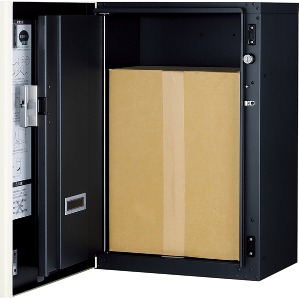 戸建用宅配ボックス ユニソン ヴィコDB スリム100 左開き 前入前出