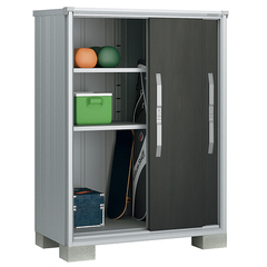 ヨド物置 ヨドコウ エスモ ESF-1207D ウッディエボニー