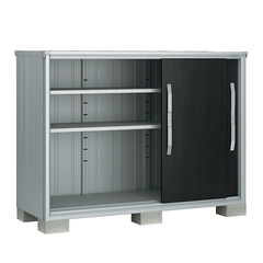 ヨド物置 ヨドコウ エスモ ESF-1807G ウッディエボニー