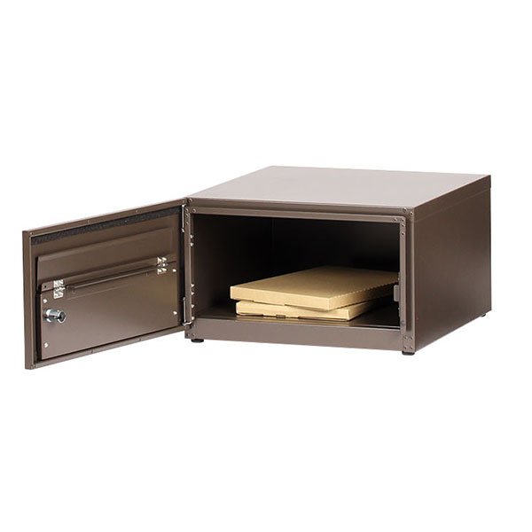 エスディエス 宅配ボックス 宅配キーパー tumiki ポストタイプ ウォルナットブラウン 左開き TK140-WB-L