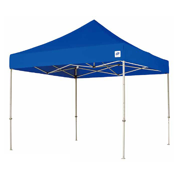 イージーアップテント デラックスアルミフレーム 2.5m×2.5m DXA25-17-BL ブルー かんたんテント日よけ