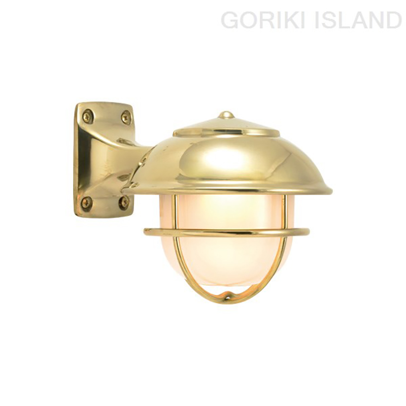 ゴーリキアイランド BR5000SHORT PL FR LE ライト マリンライト マリンランプ レトロ アンティーク 真鍮 店舗 船舶 照明