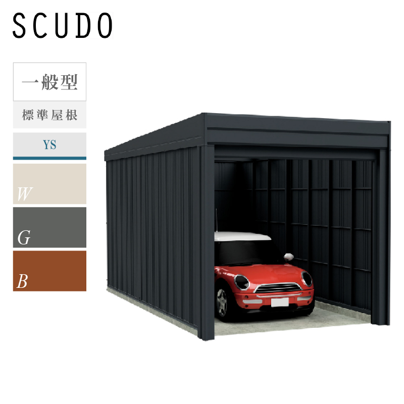 受注生産品 タクボ ガレージ 倉庫CS−6860 カールフォーマ