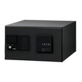 【捺印付】ナスタ デリバリーボックス(メカ式) D-ALL プッシュボタン錠 前入前出 ブラック KS-TLJ360-F200N-BK ※受注生産品