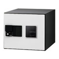 【捺印付】ナスタ デリバリーボックス(メカ式) D-ALL プッシュボタン錠 前入前出 ホワイト KS-TLJ360-F300N-W ※受注生産品
