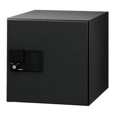 ナスタ デリバリーボックス（メカ式） D-ALL プッシュボタン錠 前入前出 ブラック KS-TLJ360-F360-BK ※受注生産品
