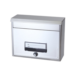 送料無料 サントミ　らくらくポスト　ステンレス　ダイヤル錠付　SGT-222L