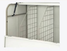 ゴミステーション 大型ゴミ箱 間仕切りネット（2枚セット） ヨドコウDPO用 ※単品購入の場合、送料別途2000円