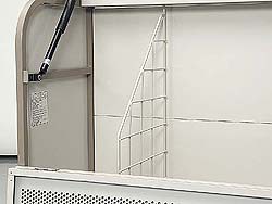 ヨドコウ物置　ダストピット　Nタイプ用　間仕切りネット（オプション品） ヨドコウ ダストピット オプション 間仕切りネット 2枚セット GMOP-DPN