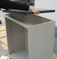 天板の固定写真