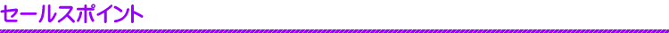 セールスポイント