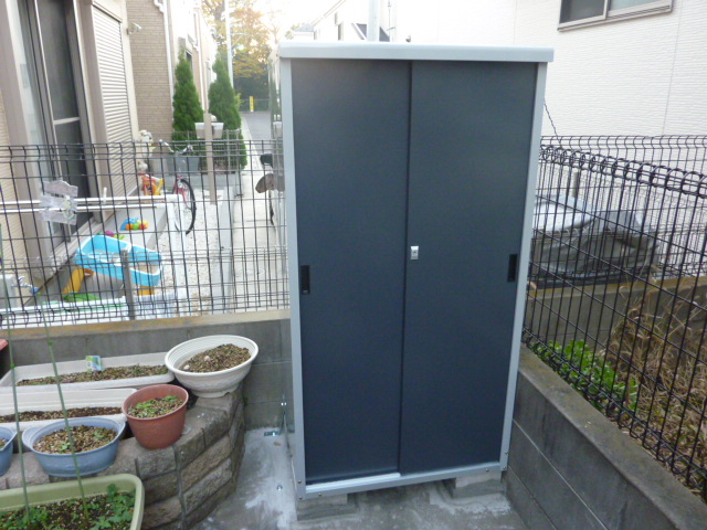 お客様組立 タカヤマ物置 エコノミープラス Tmr 0815の設置写真 埼玉県a様 環境生活ブログ