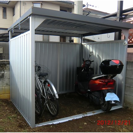 お客様組立 ダイマツ多目的万能物置dm 10の施工写真 環境生活ブログ